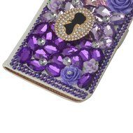 LG V10 Case Yaheeda [Stand Feature] Bling Sparkle Crystal Wallet Case [Diamond Jewel] Premium [Bling Luxury] PU... N38