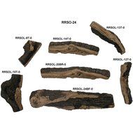 Peterson Gas Logs 24-inch Rugged Split Oak Logs Only No Burner