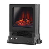 Ultra Ceramic Fireplace Heater, CA20100, Black N3