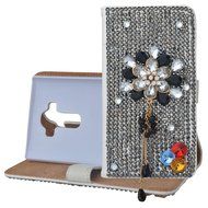 LG V10 Case Yaheeda [Stand Feature] Bling Sparkle Crystal Wallet Case [Diamond Jewel] Premium [Bling Luxury] PU... N41