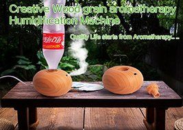 [New Greneration] Travel Ultrasonic Humidifier, Aromatherapy Essential Oil Diffuser Cool Mist Water Bottle Mini... N3