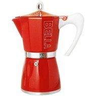 Aluminum Stovetop Maker Color: Milano Red, Size: 6 Cups