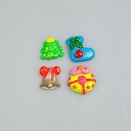 Sher Cake Tools Christmas Tree Gift Bell Silicone Mold for Cake Decorating Cupcake Candy Chocolate Soap Clay Fimo...