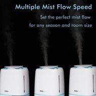 InnoBeta Fountain 3.0 Liter Ultrasonic Cool Mist Humidifier, Aroma Diffuser - Quiet, Auto Shut-off, Long Lasting... N8