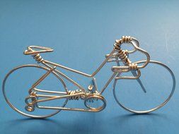 Handcrafted Mens Road Bike Small ~Unique Biking Birthday Gifts for Cyclists as Cake Toppers ~One Whole Aluminum... N4