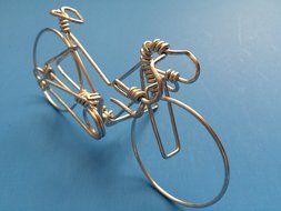 Handcrafted Mens Road Bike Small ~Unique Biking Birthday Gifts for Cyclists as Cake Toppers ~One Whole Aluminum... N5