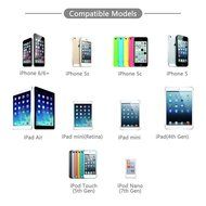 iPad Charger USB Charge [(1) 12 Watt Wall Charger - (2) 6 foot Cables] Cable &amp; Adapter N3