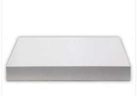Oasis Supply 747504 Dummy Half Sheet Cake, 12&quot; x 18&quot; x 4&quot;, White