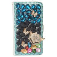 LG V10 Case Yaheeda [Stand Feature] Bling Sparkle Crystal Wallet Case [Diamond Jewel] Premium [Bling Luxury] PU... N44
