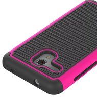 Alcatel OneTouch Fierce XL Case, ARSUE [Shock Absorption] Hybrid Dual Layer Armor Defender Protective Case Cover... N12