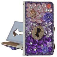LG V10 Case Yaheeda [Stand Feature] Bling Sparkle Crystal Wallet Case [Diamond Jewel] Premium [Bling Luxury] PU... N46