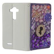 LG V10 Case Yaheeda [Stand Feature] Bling Sparkle Crystal Wallet Case [Diamond Jewel] Premium [Bling Luxury] PU... N47