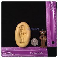 Five ( 5 ) Nights At Freddy's Fondant Mold Gumpaste