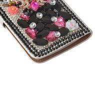 LG V10 Case Yaheeda [Stand Feature] Bling Sparkle Crystal Wallet Case [Diamond Jewel] Premium [Bling Luxury] PU... N52