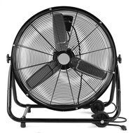 XtremepowerUS 24" Inch Heavy Duty Rolling Velocity Drum Floor Fan N5