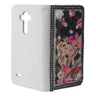 LG V10 Case Yaheeda [Stand Feature] Bling Sparkle Crystal Wallet Case [Diamond Jewel] Premium [Bling Luxury] PU... N53