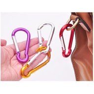 Yaheeda 10pcs Key Chain Ring Connector Keychain,alloy Steel Carabiner Keychain Ring Clips for hiking,knapsack,... N5