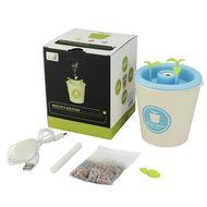 Mystery DIY 300ML Essential Oil Diffuser, Ultrasonic Anion Potted Plant Diffusser/Humidifier with 2 Mist Mode,... N5