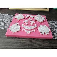 Y&amp;XL&amp;H Baking Fondant Cake Mold,L13.7cmW12.5mH0.9cm N2