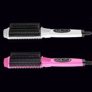 Yaheeda 2 in 1 Ceramic Hair Curler Hot Air Brush Straightener Rollers Comb Curling Iron Straightening Iron Styling... N5