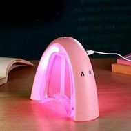 FEI&amp;S Air vaporizer creative 7 Multimedia mute mini light fluorescent message board, spray Pink N3