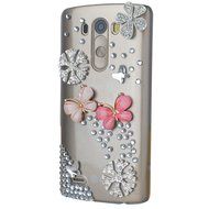 LG Stylus 2 Case,LG G Stylo 2 LS775 Case,Yaheeda Studded Rhinestone Crystal Bling Clear Hard Case Cover for LG... N15
