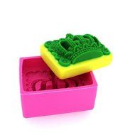 Children&#039;s ability to exercise, plasticine shape Office School Educational DIY Craft Silicone Fondant Mold Silicone...