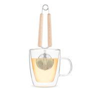 Wood Handled Simple Tea Infuser by Pinky Up