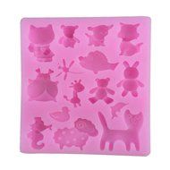 Children&#039;s ability to exercise, plasticine shape Office School Educational DIY Craft Silicone Fondant Mold Silicone... N2