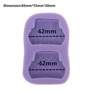 Children&#039;s ability to exercise, plasticine shape Office School Educational DIY Craft Silicone Fondant Mold Silicone... N3