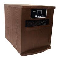 Youzee Portable Electric 1500w Infrared Heater Quartz Remote 1800 SQ FT Fireplace N4