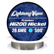 LV Ni200 Nickel Wire (Annealed) 28 AWG - 500'