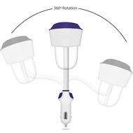 Yijiagou Adjustable Car Charger Humidifier Aromatherapy Essential Oil Diffuser Air Purify With One USB Charging... N4