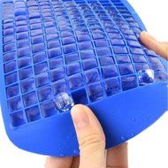 Cake Mould,Baomabao 160 Ice Cubes Frozen Cube Bar Pudding Silicone Tray Mould Mold Tool (Blue)