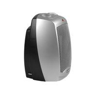 Silver/Black Electric Ceramic 1500W Heater