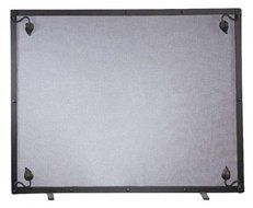 Leaf Fire Screen Single Panel (Natural Black)