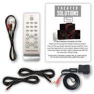 Theater Solutions TS212 Powered 2.1 Speaker System with Bluetooth and 2 Extension Cables N3