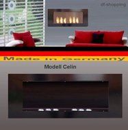 Bio- Ethanol and Fire Gel Fireplace Model Celin - Choose from 6 colors (Anthracite) N5