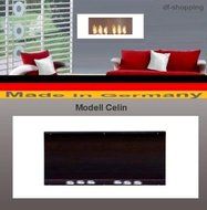 Bio- Ethanol and Fire Gel Fireplace Model Celin - Choose from 6 colors (Anthracite) N6