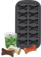 Wilton Ice Cube and Treat Bone Silicone Mold Tray 12 Cavities