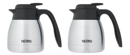 Thermos 20 Ounce Vacuum Insulated Stainless Steel Carafe
