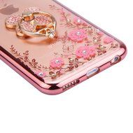 iPhone 7 Case, PHEZEN iPhone 7 Clear Soft TPU Protective Case Back Cover with Beautiful Cherry Blossom Flower... N26