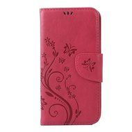 iPhone 7 Plus Case,iPhone 7 Plus Case(5.5&quot;) -Aroko Wallet Embossed Flower PU Leather Case with Card Holders &amp;... N3