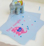 100 PCS Lovely Cute Bowknot OPP Self Adhesive Cookie Bakery Candy Biscuit Roasting Treat Gift DIY Plastic Bag... N15