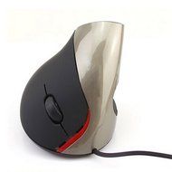 Spritech(TM) USB Wired Health Vertical Mouse Human Ergonomic Wireless Mouse 5 Button Vertical Ergonomic Mouse N12
