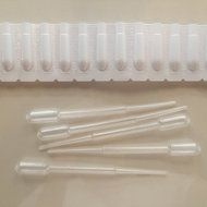 Suppository Molds - 2.25 ml (roll of 100 units) - Disposable - PLUS 5 Free 2ml Filling Pipettes N2