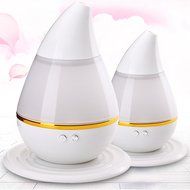 Whitelotous 200ml Cool Mist Humidifier Aroma Essential Oil Diffuser with LED Color Changing Lamp Light for Home... N11