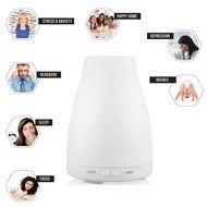 Humidifier 100ML Ultrasonic Cool Mist Aroma with changing Colored LED Lights, Waterless Auto Shut-off and Adjustable... N7