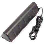 uxcell DST-1 LCD Display Waterproof Solar Power Digital Thermometer C/F Black N3