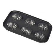 Non-Stick Coating Cake Mold Home Even Shell Mold Pan N2